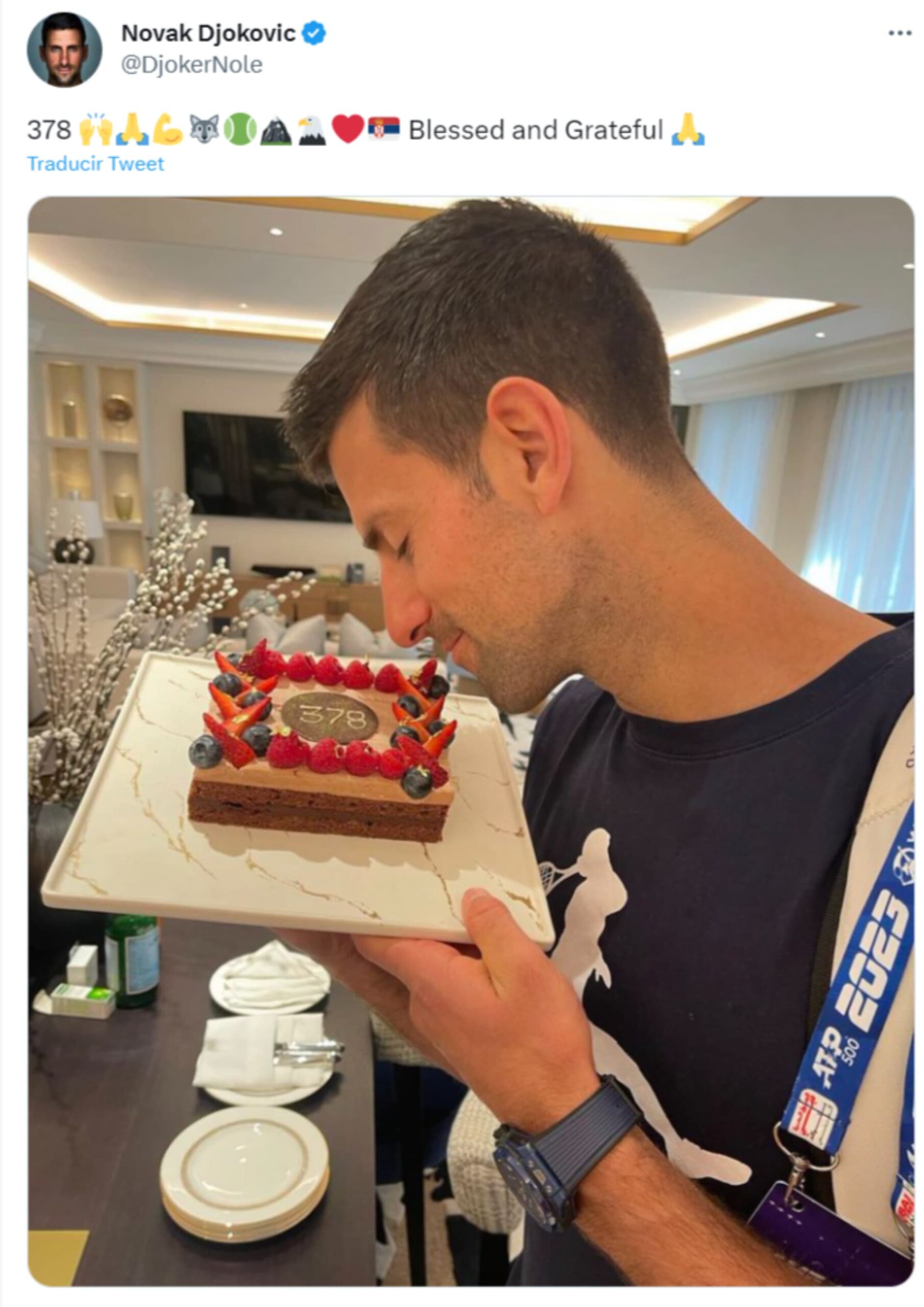 Djokovic, el tenista con más semanas como número 1